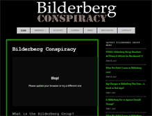 Tablet Screenshot of bilderbergconspiracy.com